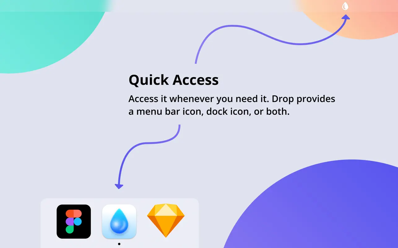 Drop – Color Picker for mac (屏幕取色工具)V1.6.4激活版插图2