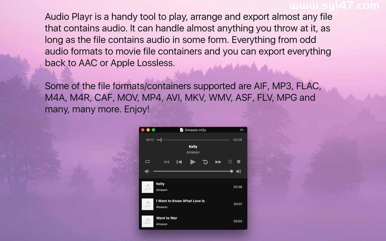 Audio Playr for Mac(音频播放与导出工具)V2.3.1激活版插图