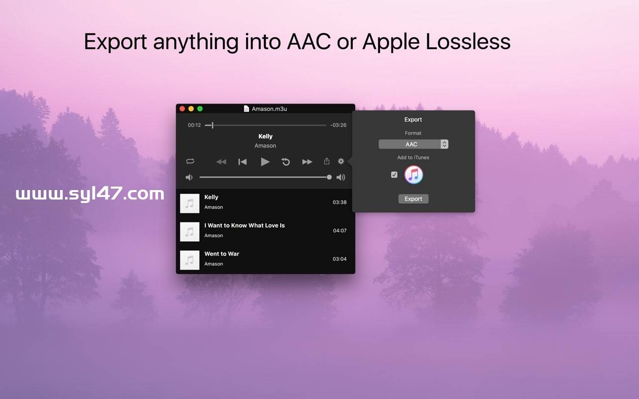 Audio Playr for Mac(音频播放与导出工具)V2.3.1激活版插图1