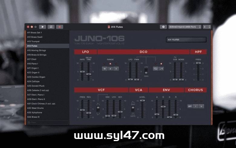 Juno Editor for Mac(合成器预设编辑器和库工具)V2.5.1免激活版插图