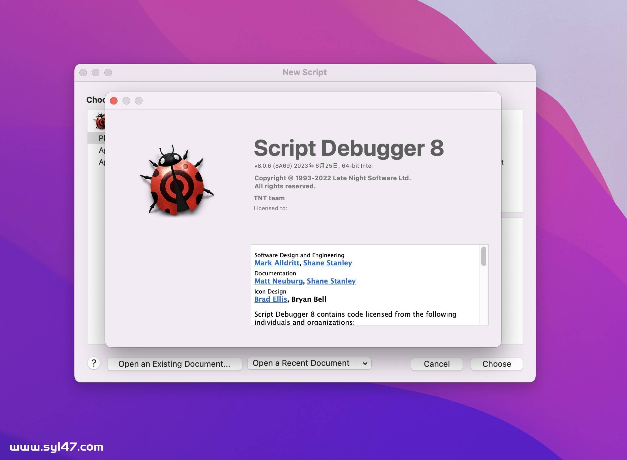 Script Debugger for Mac(脚本调试工具)v8.0.6直装版插图