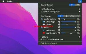 Sound Control for Mac(强大的音量控制软件)v2.6.4激活版插图