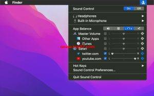 Sound Control for Mac(强大的音量控制软件)v2.6.4激活版插图2