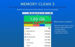 Memory Clean 3 for Mac(清理内存工具)V1.0.24激活版插图2