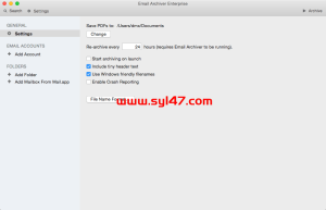 Email Archiver Enterprise for Mac(邮件备份工具)V3.8.4激活版插图1