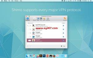 Shimo for mac(多协议VPN客户端) v5.0.4激活版插图2