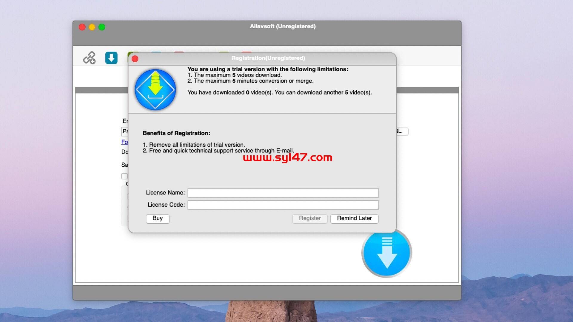 Allavsoft for Mac(mac视频下载工具)插图1