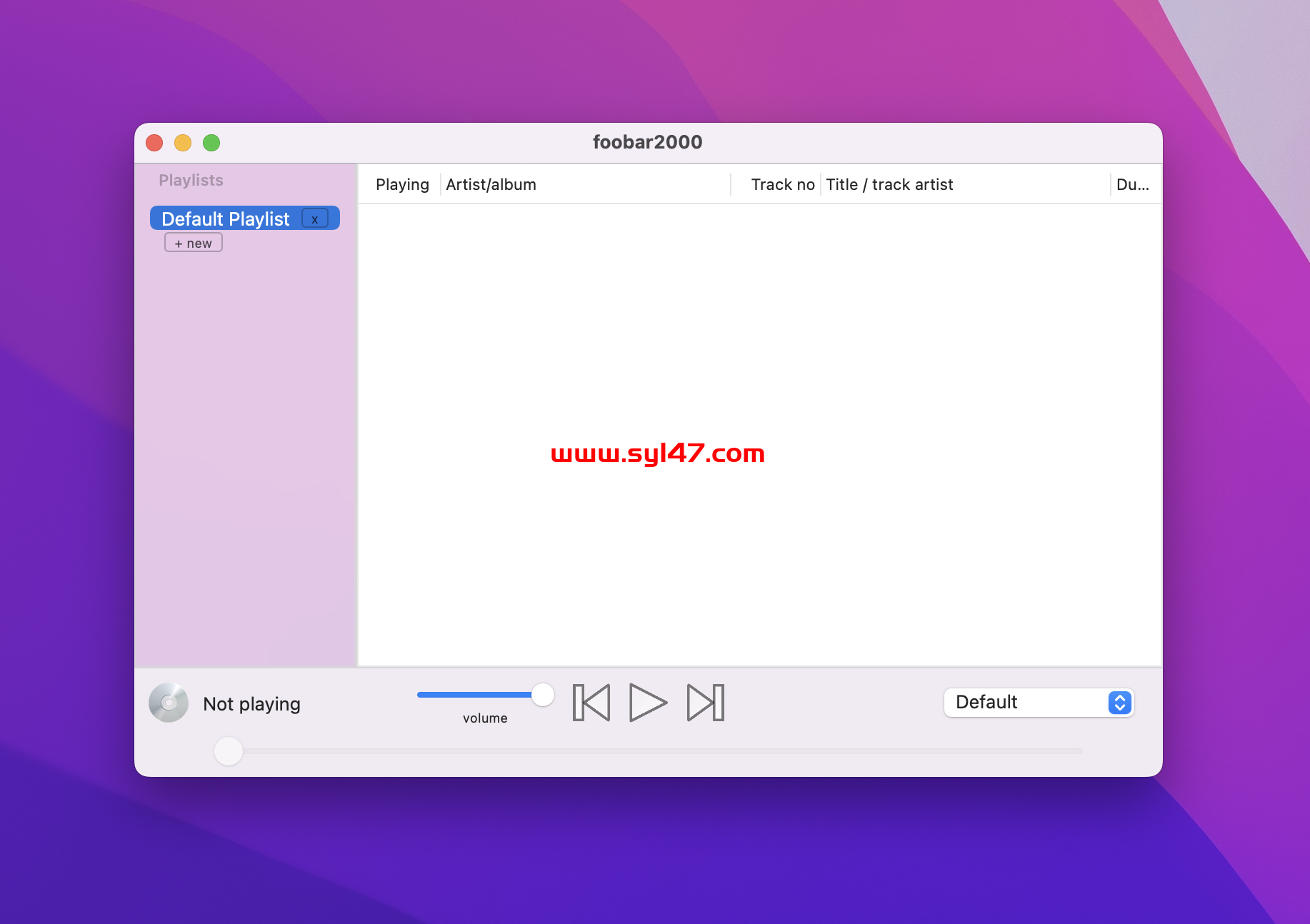 foobar2000 for mac(多功能音频播放器)插图