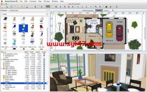 Sweet Home 3D for Mac(3D家庭装修模拟软件)v7.1.1中文版插图2