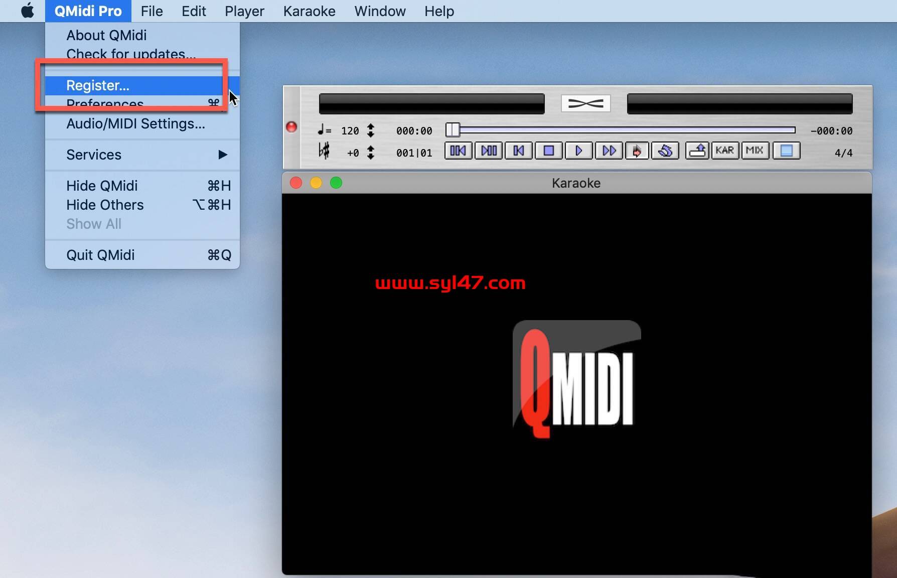 QMidi Pro for mac (终极多媒体卡拉OK播放器) v2.10.1注册版插图4