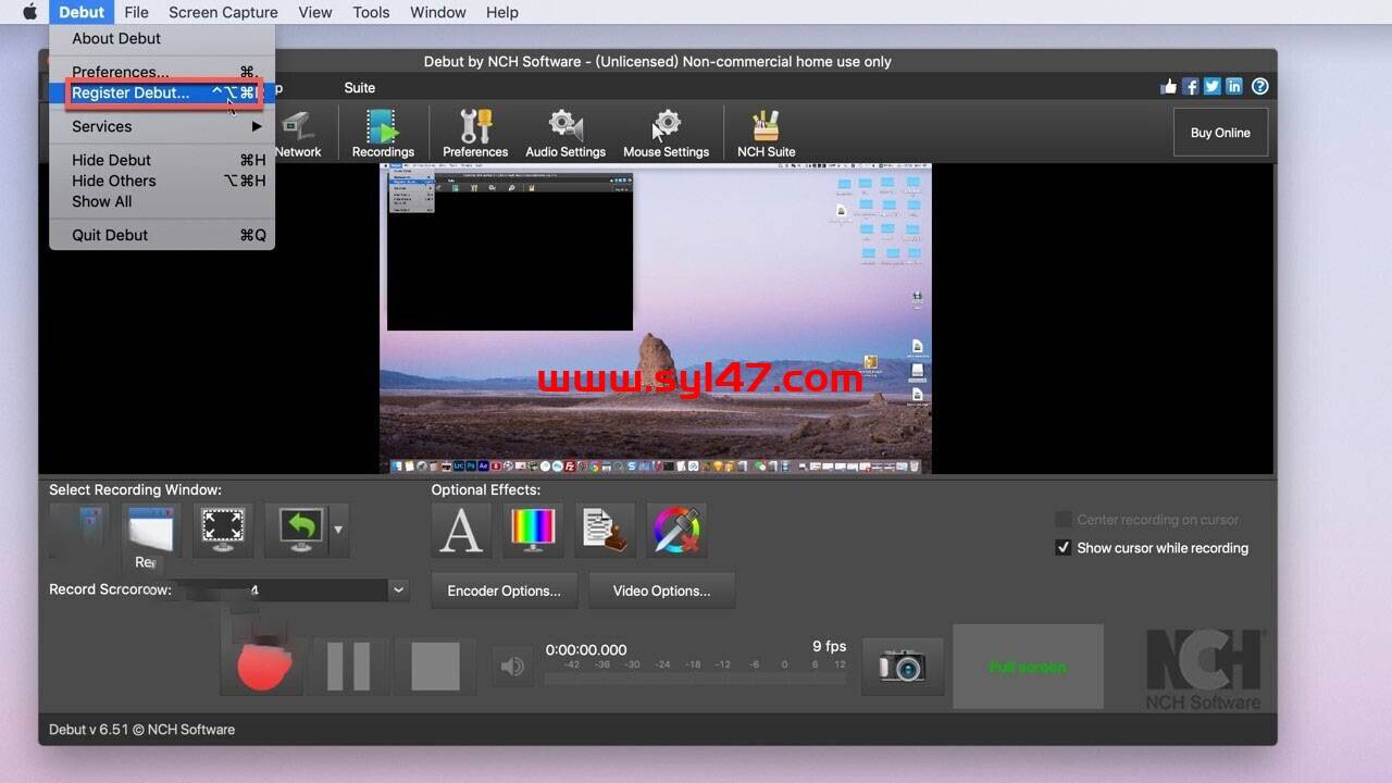 Debut for mac(mac录制视频软件)插图1
