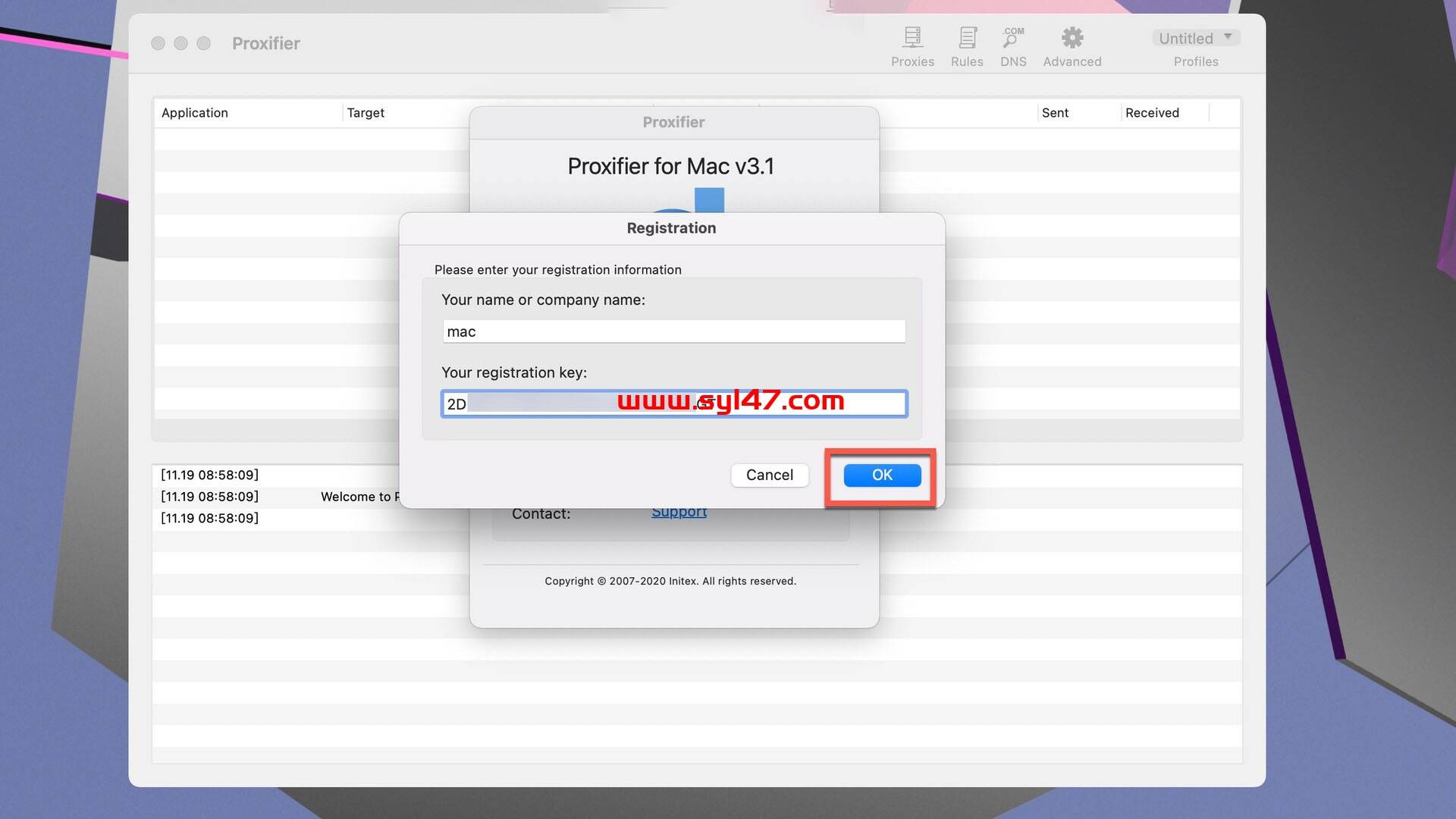 Proxifier for mac(全局代理客户端)稳定版v3.9激活版插图9