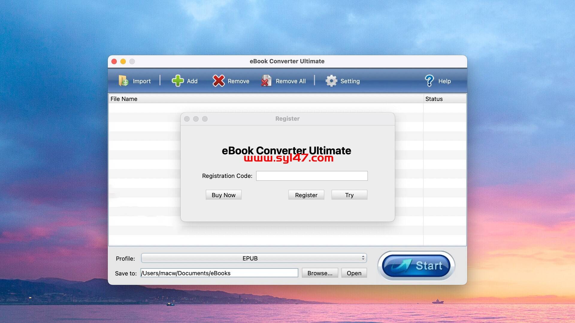 Ebook Converter Ultimate for Mac(电子书转换及DRM删除软件)插图1