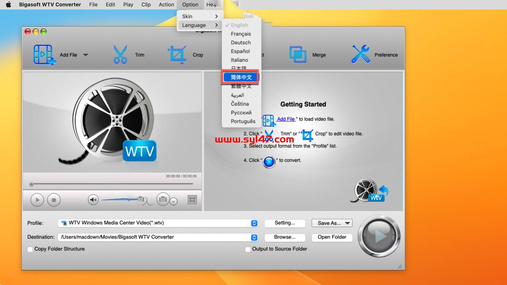 Bigasoft WTV Converter for Mac(WTV视频转换器)插图