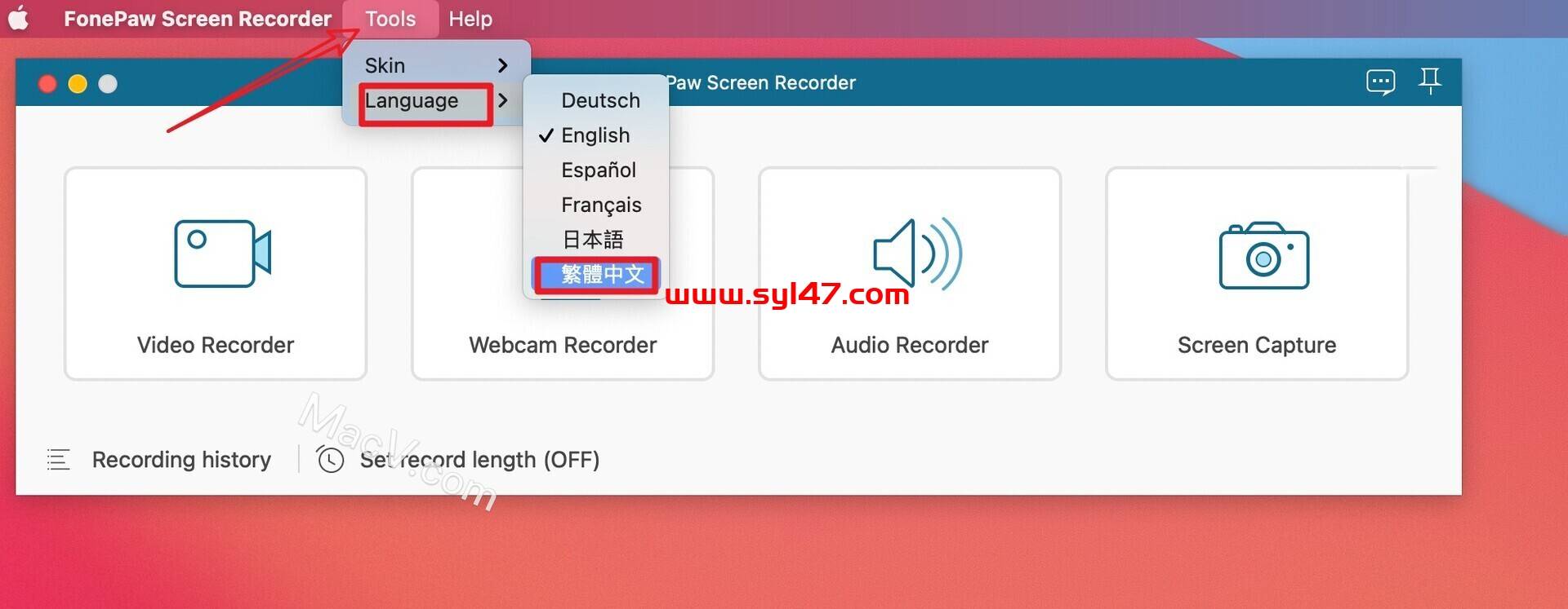 FonePaw Screen Recorder for Mac(简单但功能强大的屏幕录像机)插图